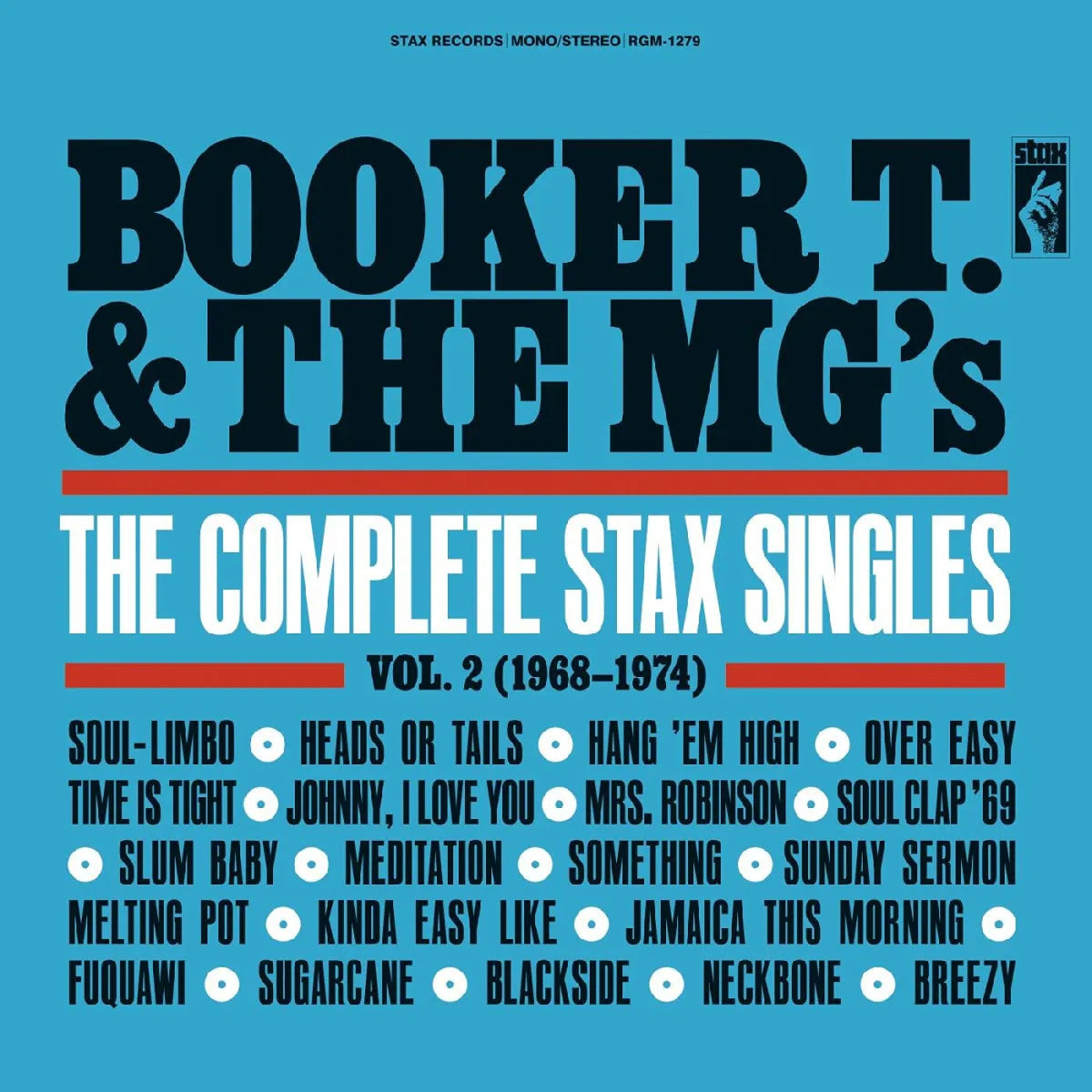 Booker T & The Mg'S LP - Complete Stax Singles Vol. 2 1968 1974 (Powder Blue Vinyl)