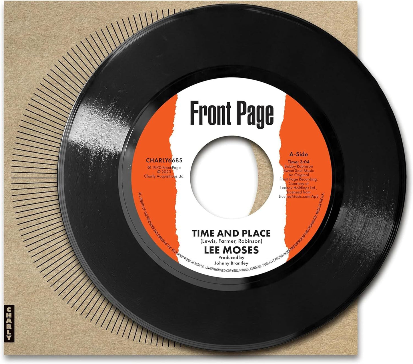 Lee Moses LP - Time And Place