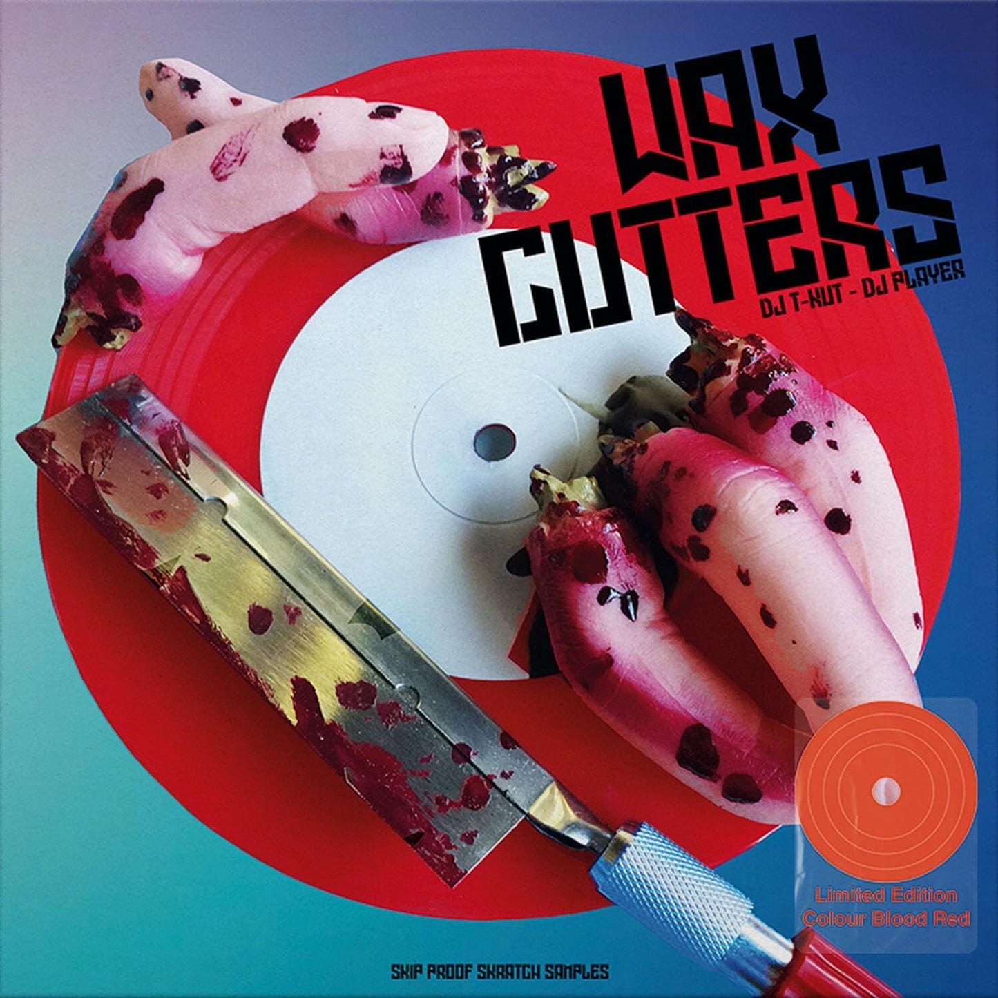 Dj T-Kut & Dj Player LP - Wax Cutters (Blood Red Edition) | Buy Now For 27.99