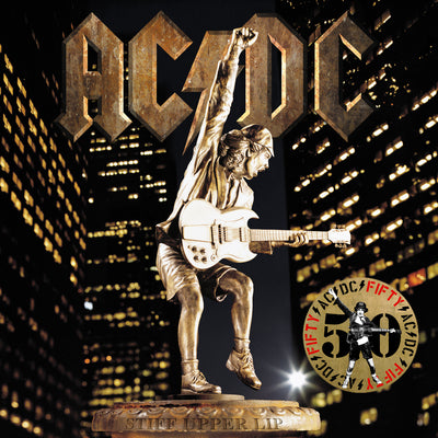AC/DC LP - Stiff Upper Lip (50Th Anniversary Gold Vinyl) | Buy Now For 49.99
