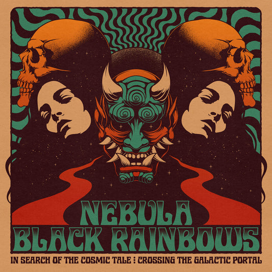 Nebula / Black Rainbows LP - In Search Of The Cosmic Tale: Crossing The Galactic Portal (Yellow Vinyl) | Buy Now For 34.99