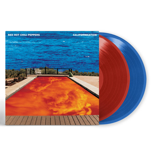 Red Hot Chili Peppers LP - Californication (Red/Ocean Blue Vinyl)