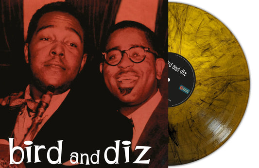 Charlie Parker And Dizzy Gillespie LP - Bird And Diz (Orange Marble Vinyl)