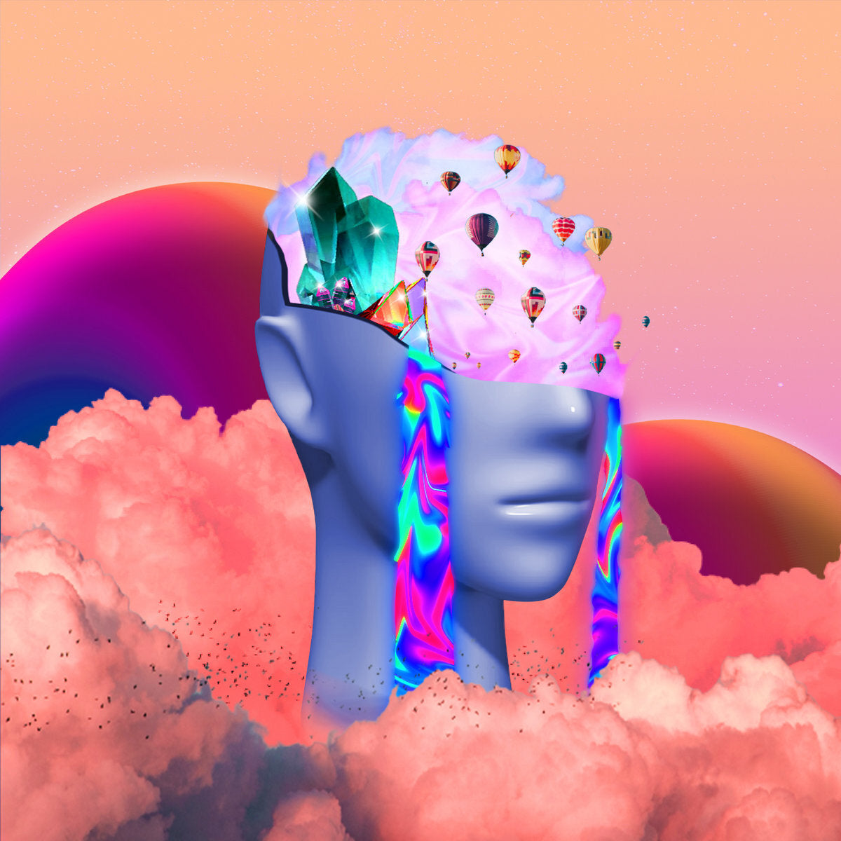 Better Love LP - I Don'T Want To Make It Hurt (Electric Blue/Violet/Baby Pink Splatter Vinyl)