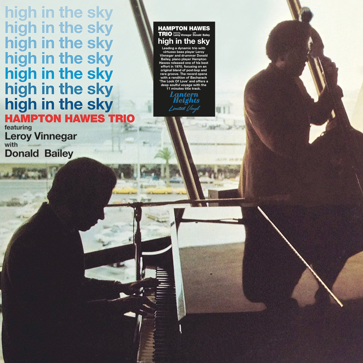 Hampton Hawes Trio LP - High In The Sky