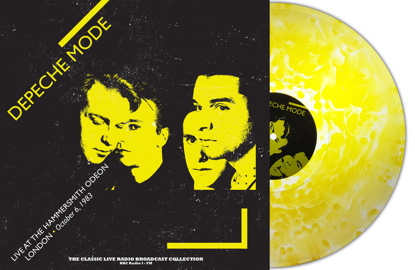 Depeche Mode LP - Live At Hammersmith Odeon. London 1983 (Yellow Cloudy Vinyl)