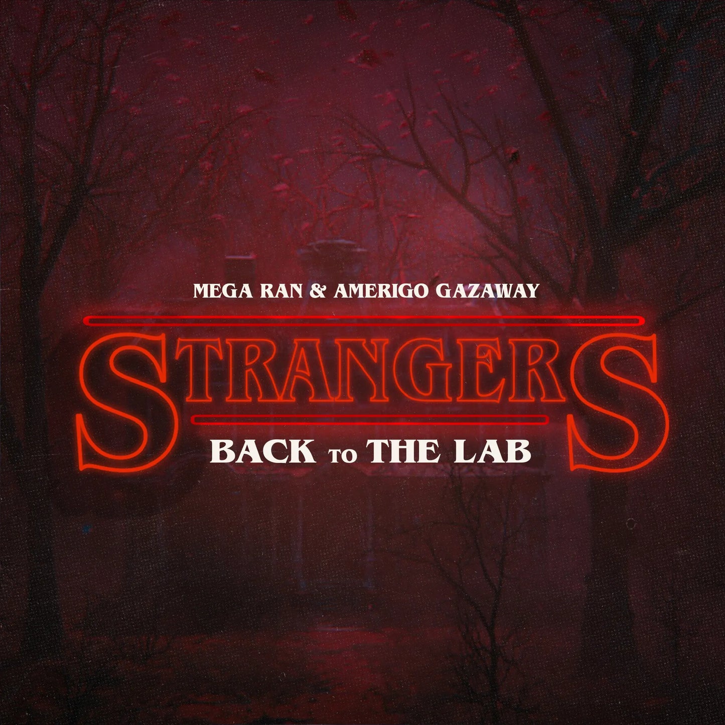 Mega Ran And Amerigo LP - Strangers (Red/Black Splatter Vinyl)