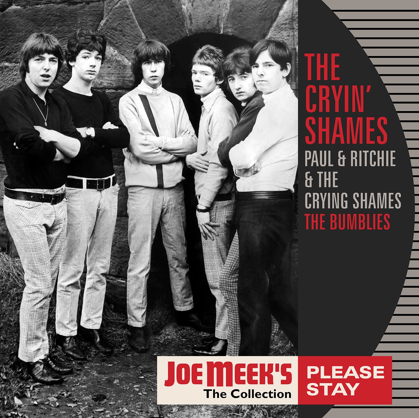 Cryin' Shames / Paul & Ritchie & The Crying Shames / The Bumblies LP - Please Stay