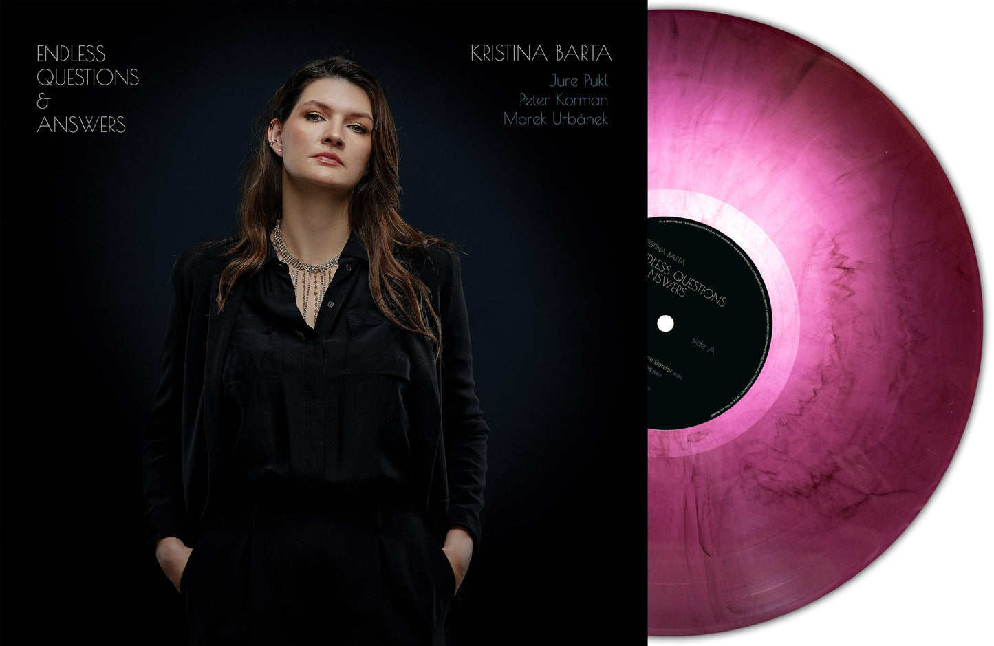 Kristina Barta LP - Endless Questions And Answers (Magenta Marble Vinyl)