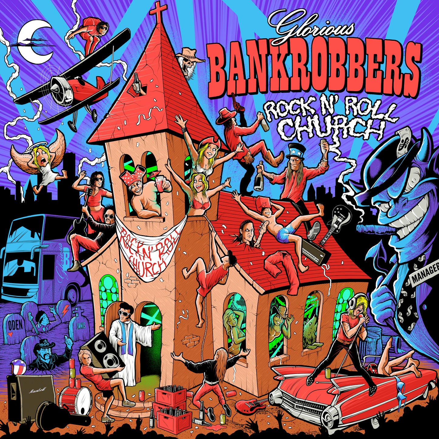 Glorious Bankrobbers LP - Rock'N'Roll Church | Buy Now For 44.99