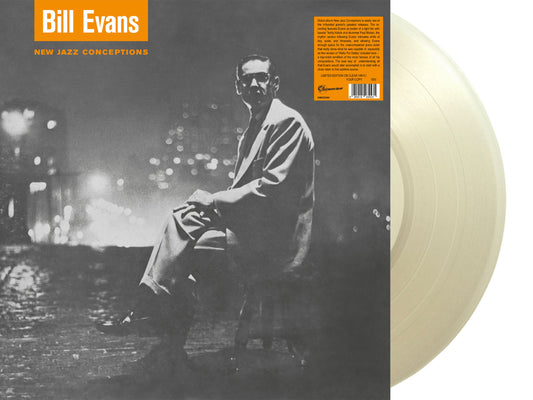 Bill Evans LP - New Jazz Conceptions (Numbered Edition) (Clear Vinyl)