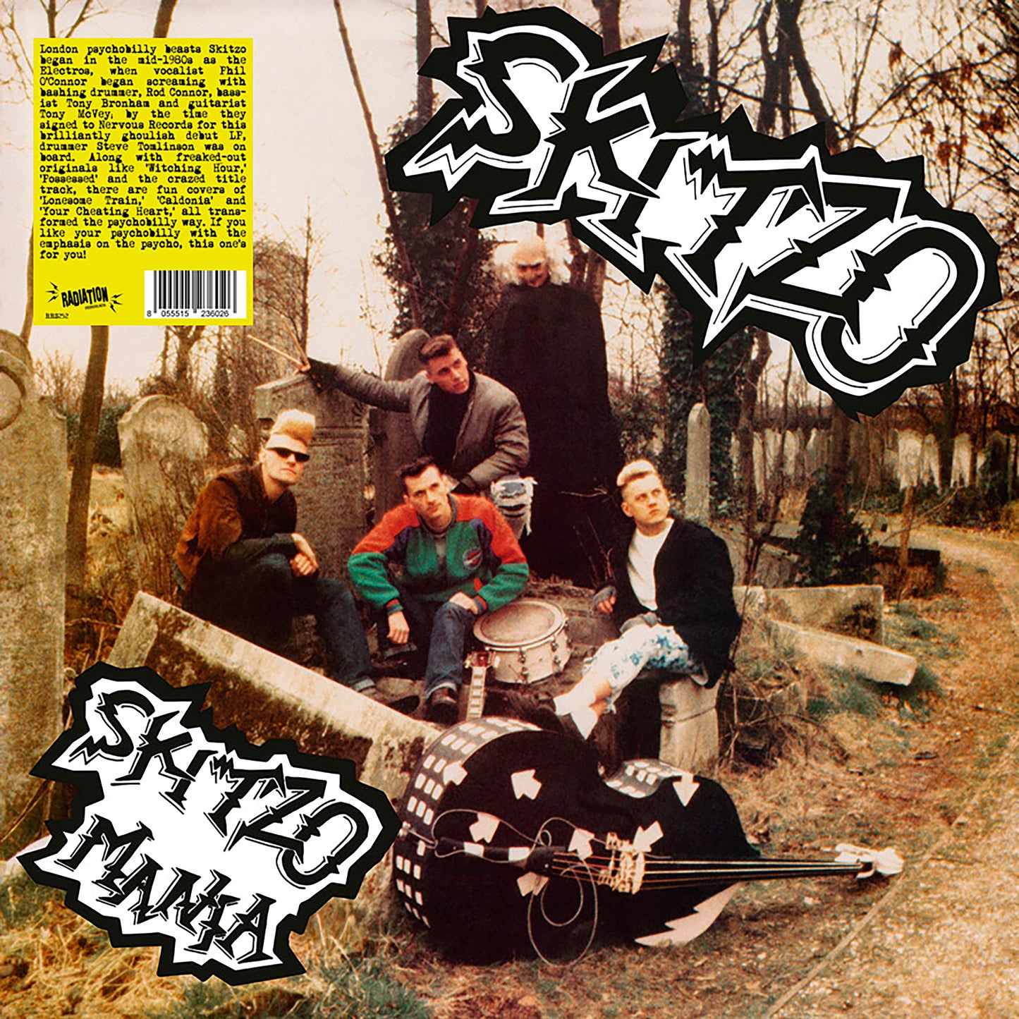 Skitzo LP - Skitzo Mania (Orange Vinyl)