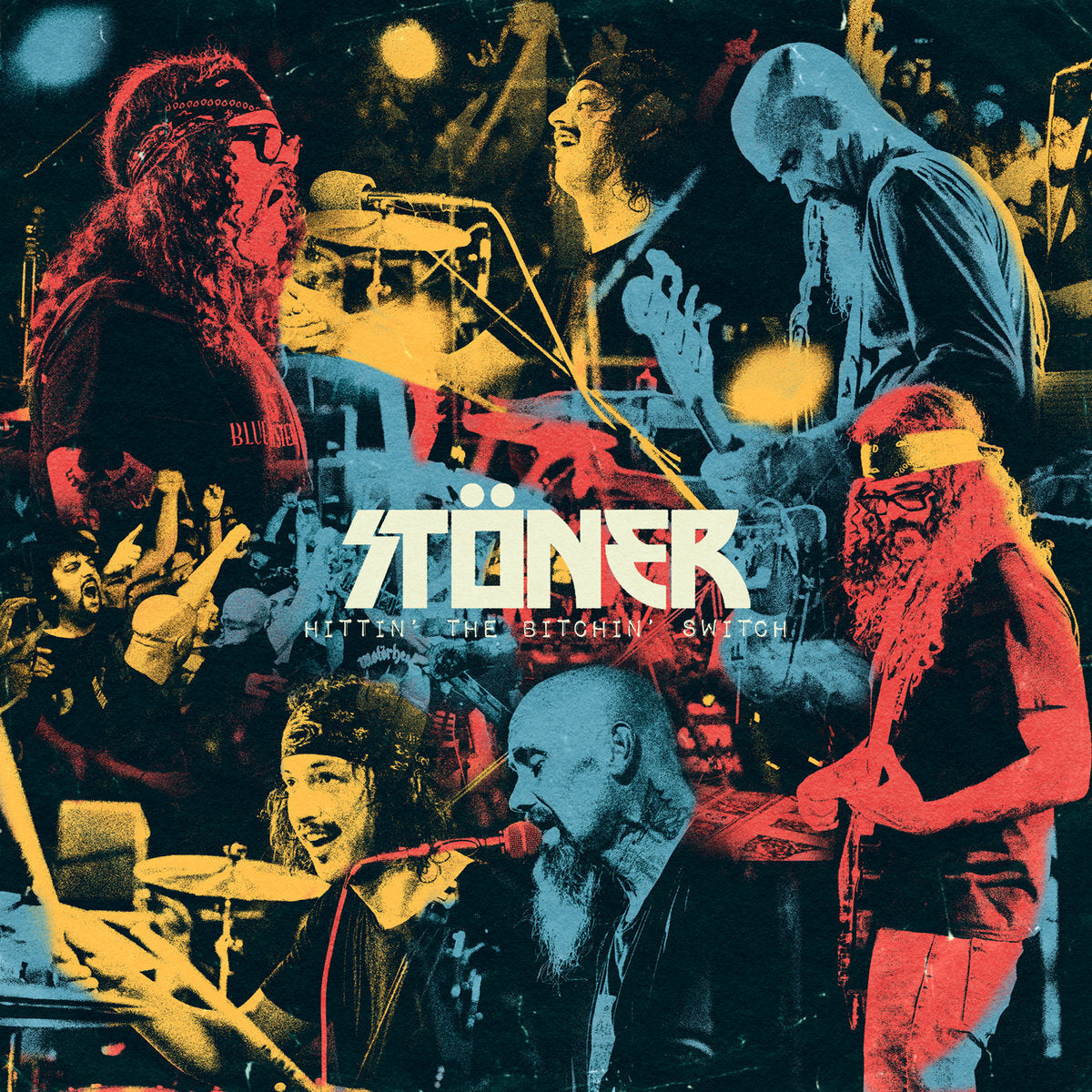 Stöner LP - Hittin' The Bitchin' Switch (3 Colour Stripe Red/Yellow/Blue Vinyl) | Buy Now For 39.99