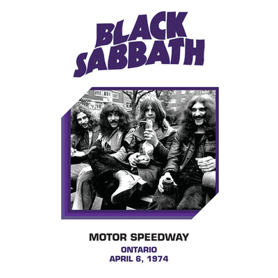 Black Sabbath LP - Motor Speedway, Ontario, CA, June 4th 1974 | Buy Now For 29.99