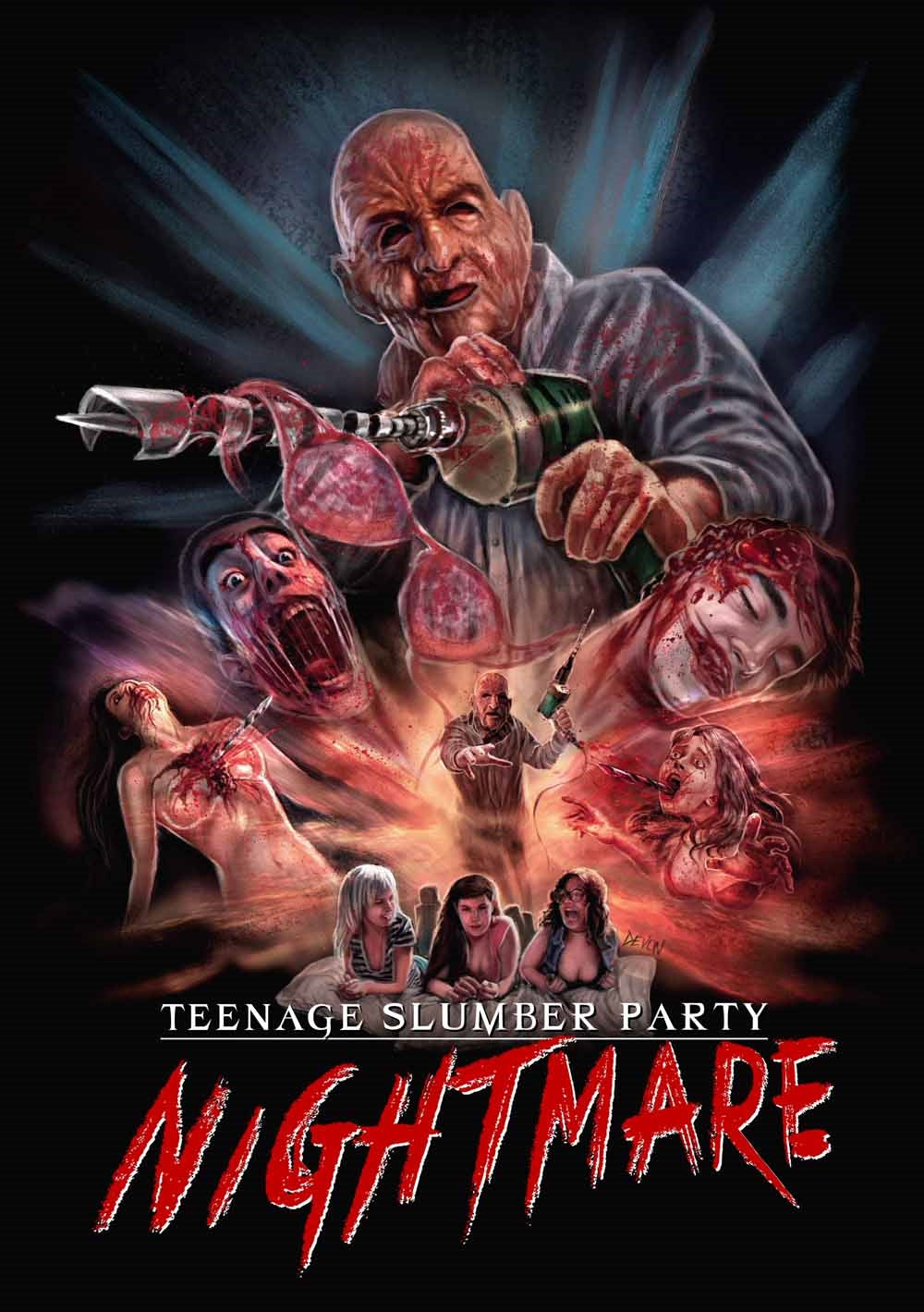 Feature Film DVD - Teenage Slumber Party Nightmare | Buy Now For 19.99