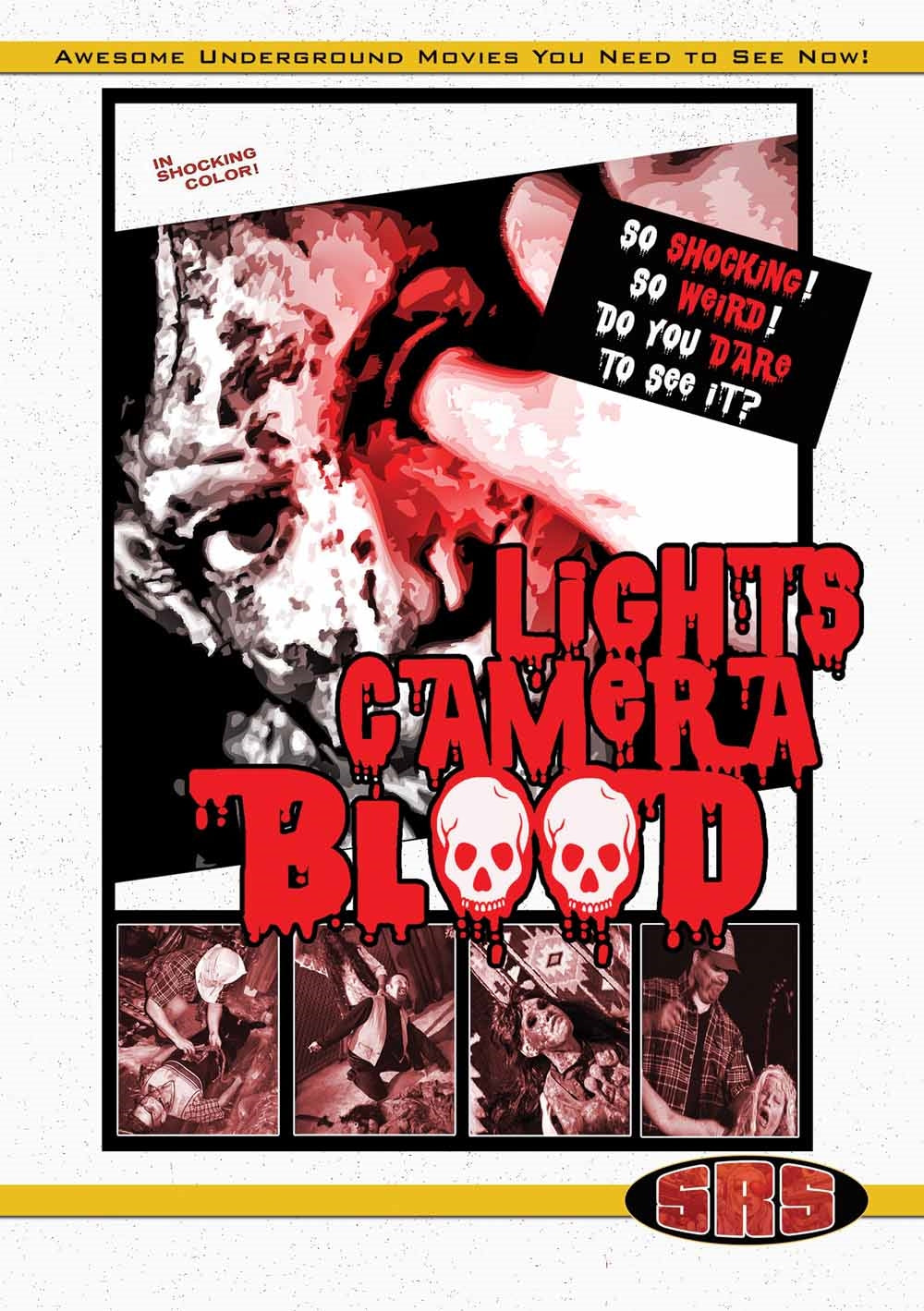 Feature Film DVD - Lights Camera Blood! | Buy Now For 19.99
