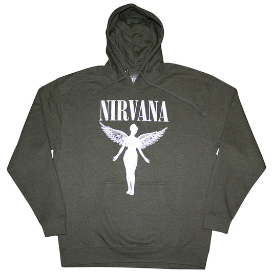 Nirvana Pullover Hoodie - Angelic Mono | Buy Now For 39.99