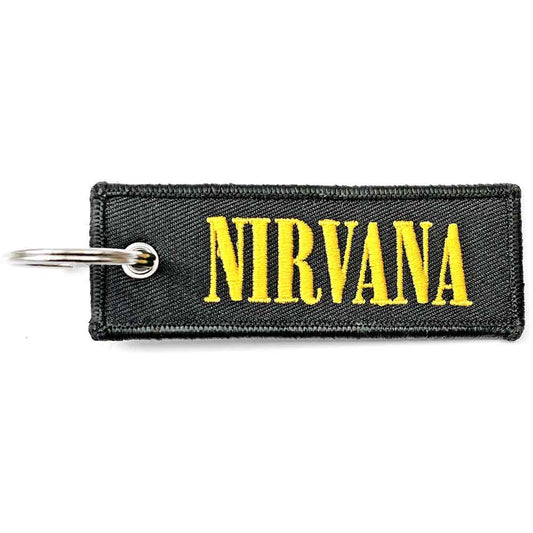 Nirvana Patch Keychains - Logo