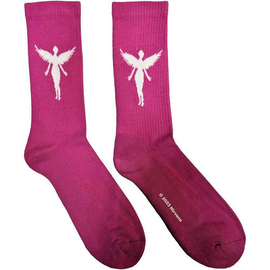 Nirvana Ankle Socks - In Utero White Angel