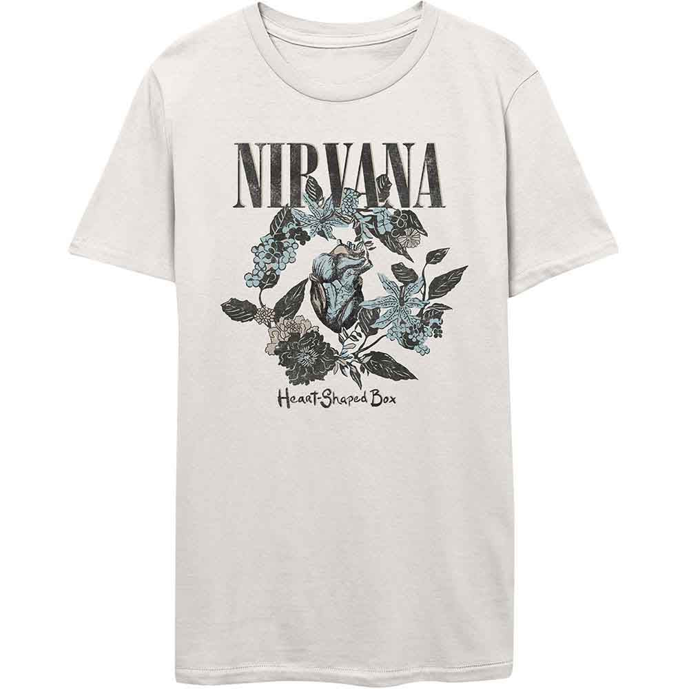 Nirvana T Shirt - Heart Shape Box | Buy Now For 24.99
