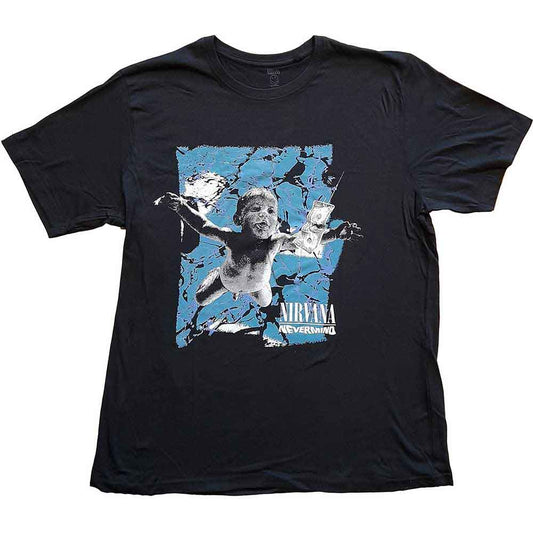 Nirvana T Shirt - Nevermind Cracked
