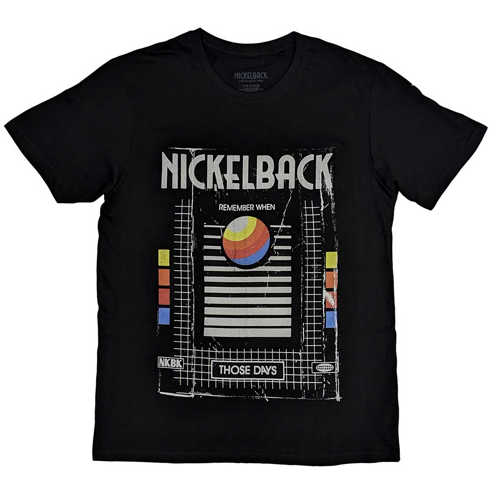 Nickelback T Shirt - Those Days VHS