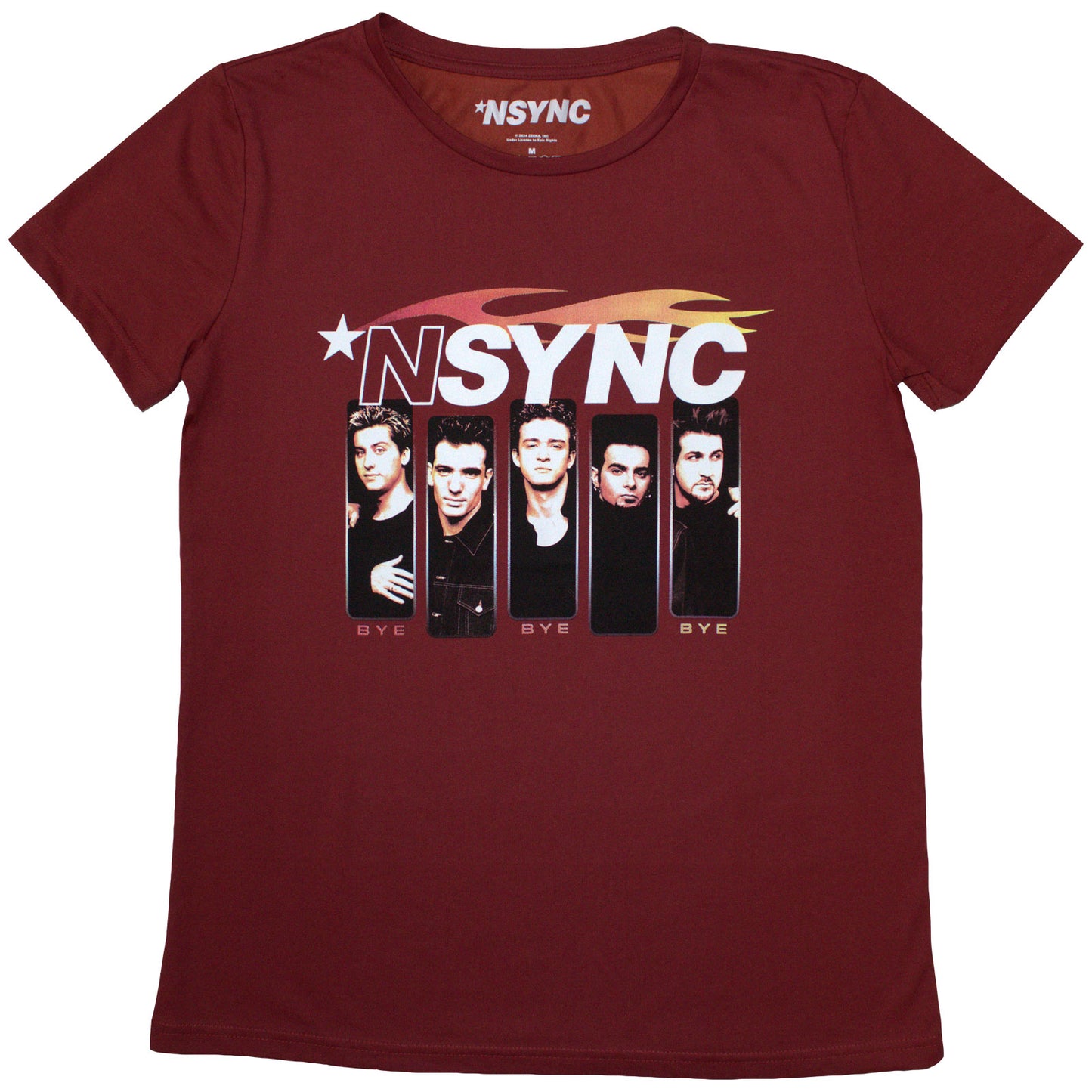 NSYNC Woman's T Shirt - Flame Logo