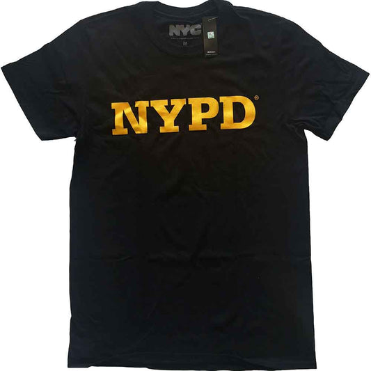 NYC T Shirt - NYPD Text Logo