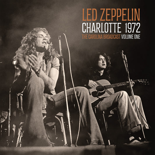 Led Zeppelin LP - Charlotte 1972 Vol.1 (Clear Vinyl 2Lp)