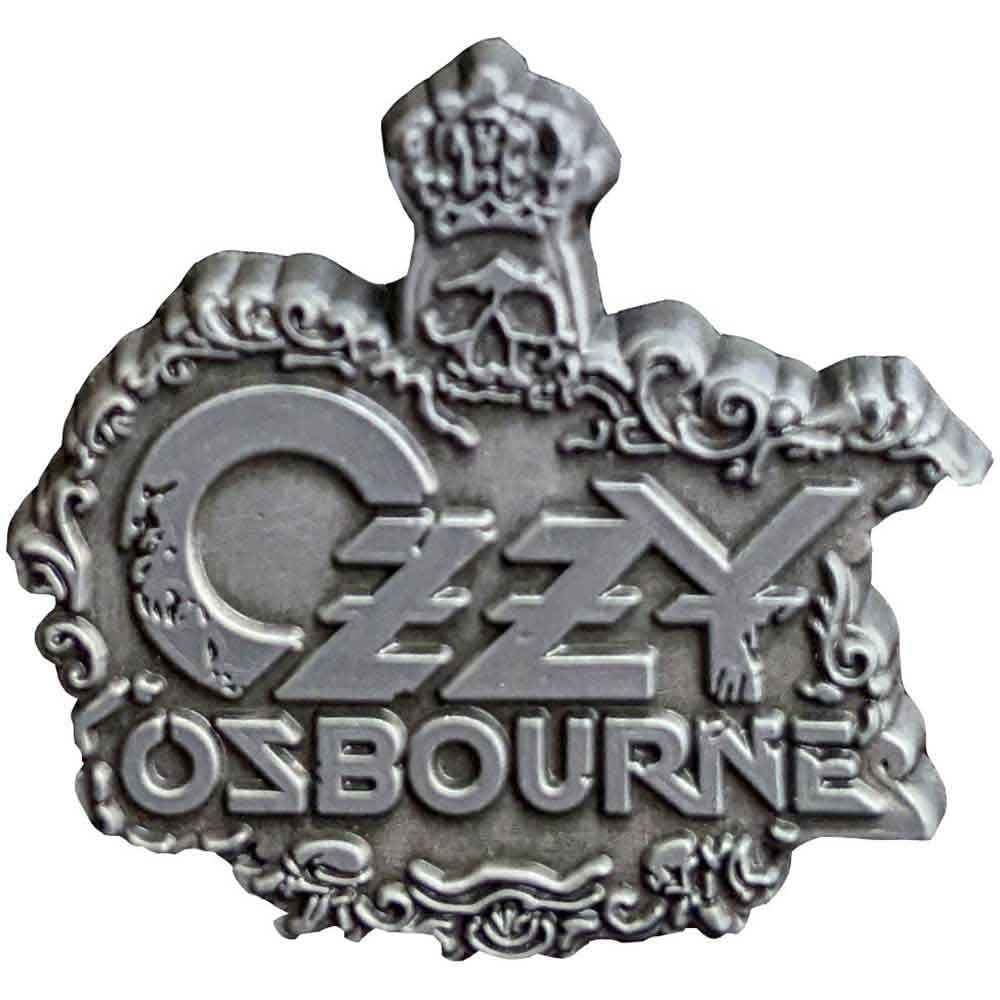 Ozzy Osbourne Pin Badge - Crest Logo