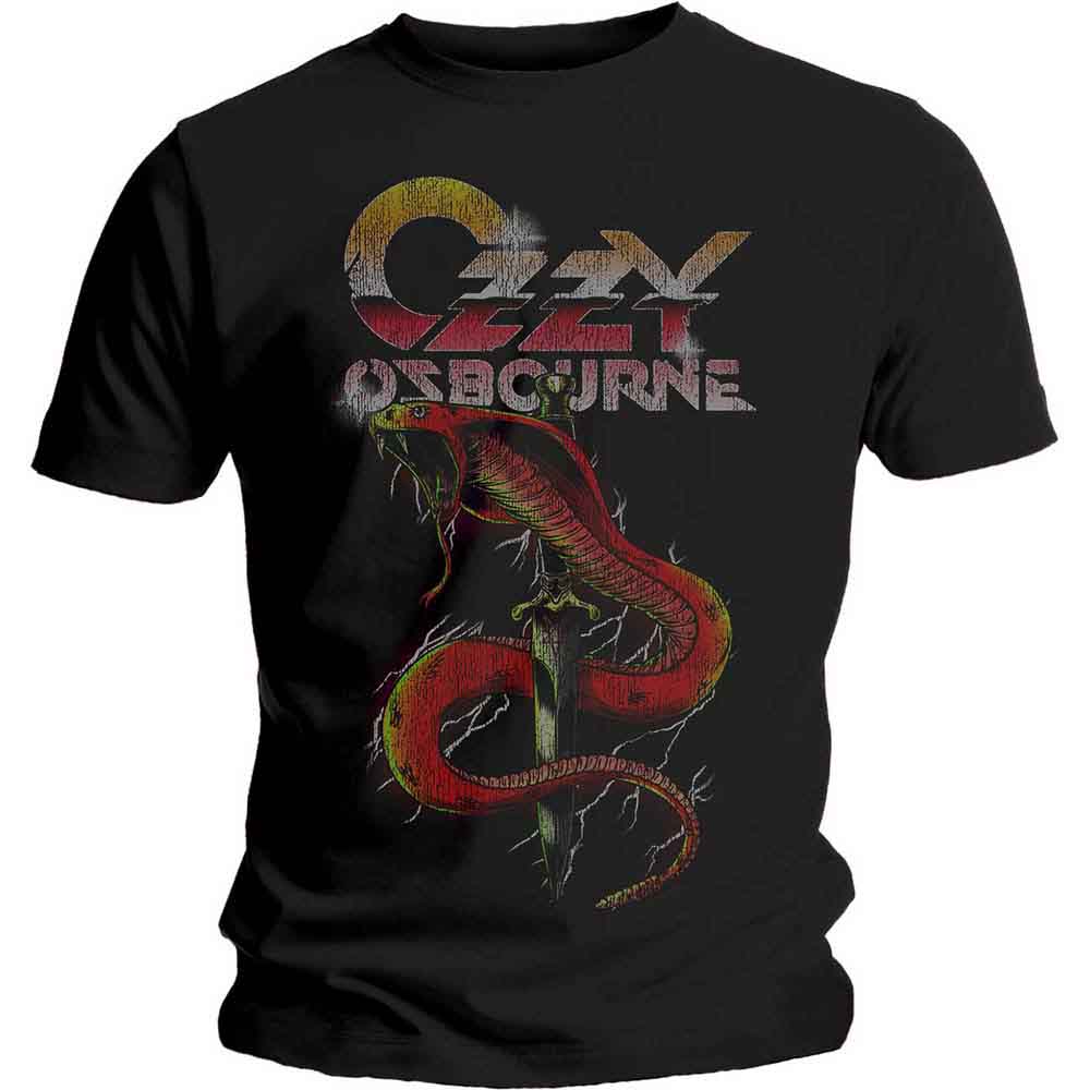 Ozzy Osbourne T Shirt - Vintage Snake