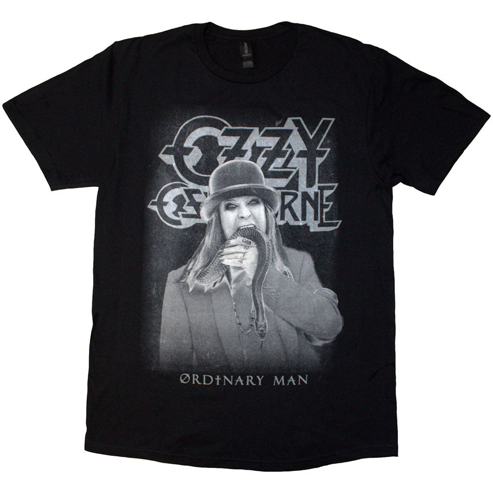 Ozzy Osbourne T Shirt - Ordinary Man Snake Rayograph