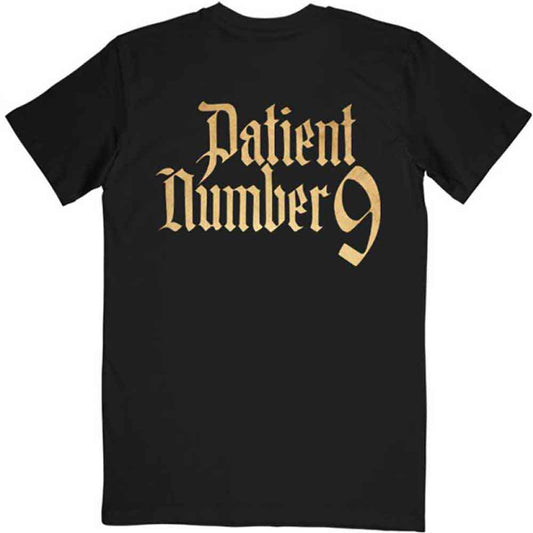 Ozzy Osbourne T Shirt - Patient No.9 Gold Logo