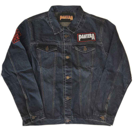 Pantera Denim Jacket - Vulgar Display Of Power