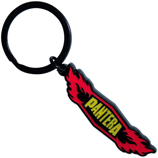 Pantera Standard Keychains - Flames