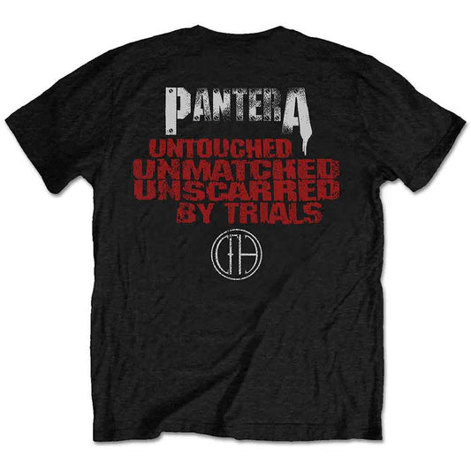 Pantera T Shirt - Horned Skull Stencil