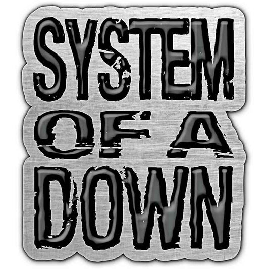 System Of A Down Pin Badge - Logo