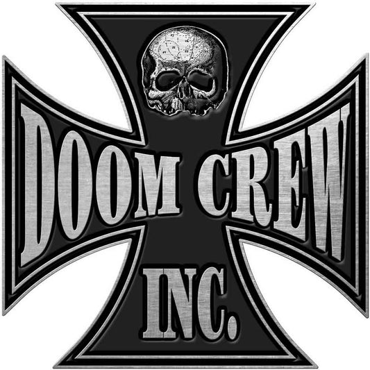 Black Label Society Metal Items Pin Badge - Doom Crew