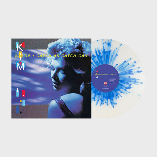 Kim Wilde LP - Catch As Catch Can- Clear With Blue Splatter Vinyl Edition | Buy Now For 44.99