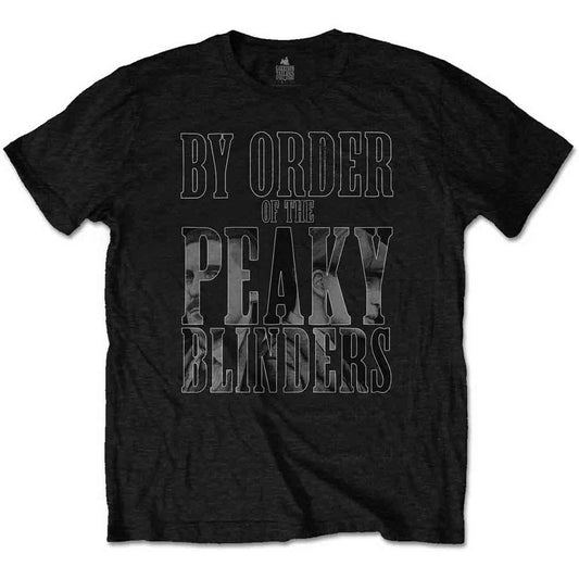 Peaky Blinders T Shirt - By Order Infill | Buy Now For 19.99