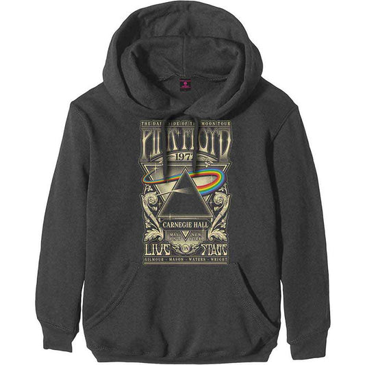 Pink Floyd Pullover Hoodie - Carnegie Hall Poster | Buy Now For 39.99