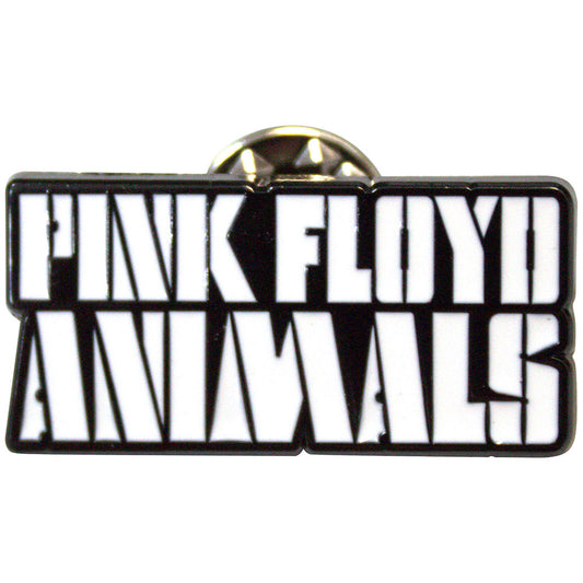 Pink Floyd Pin Badge - Animals Mono Text Logo
