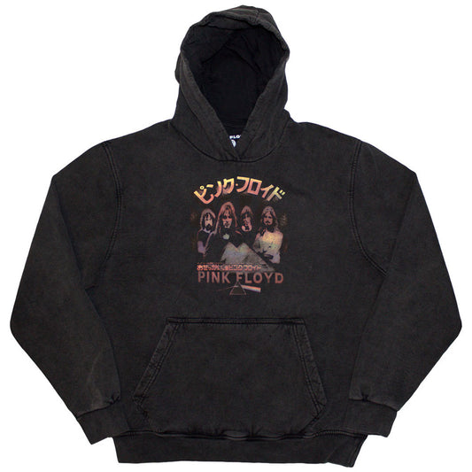 Pink Floyd Stone Wash Pullover Hoodie - Japan Poster Stone Wash