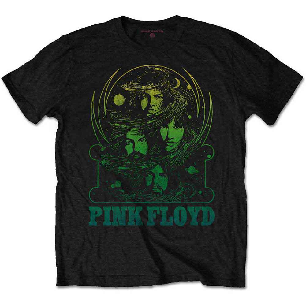 Pink Floyd T Shirt - Green Swirl