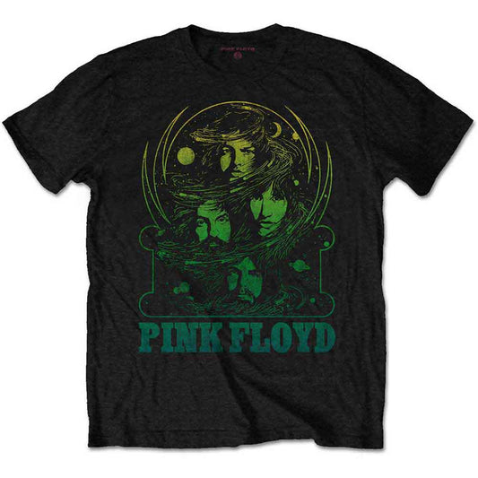 Pink Floyd T Shirt - Green Swirl