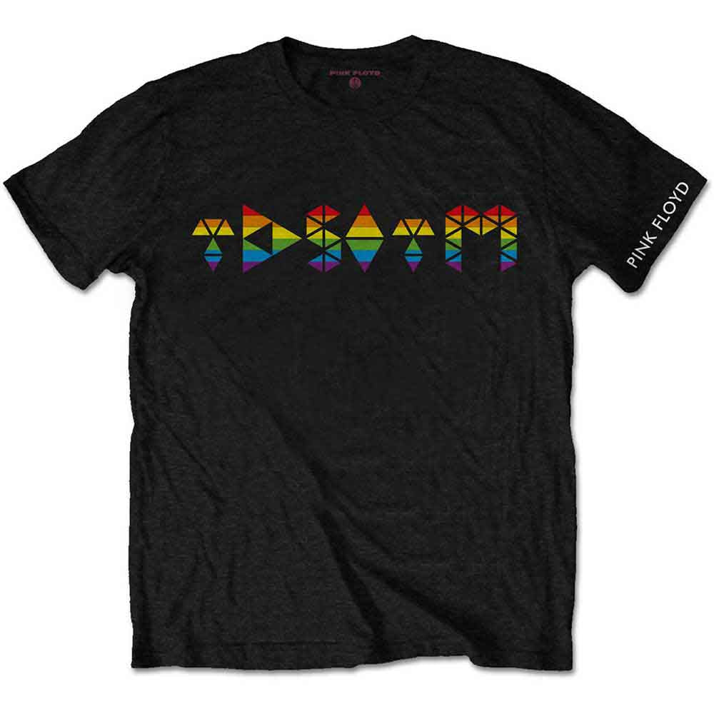 Pink Floyd T Shirt - Dark Side Prism Initials
