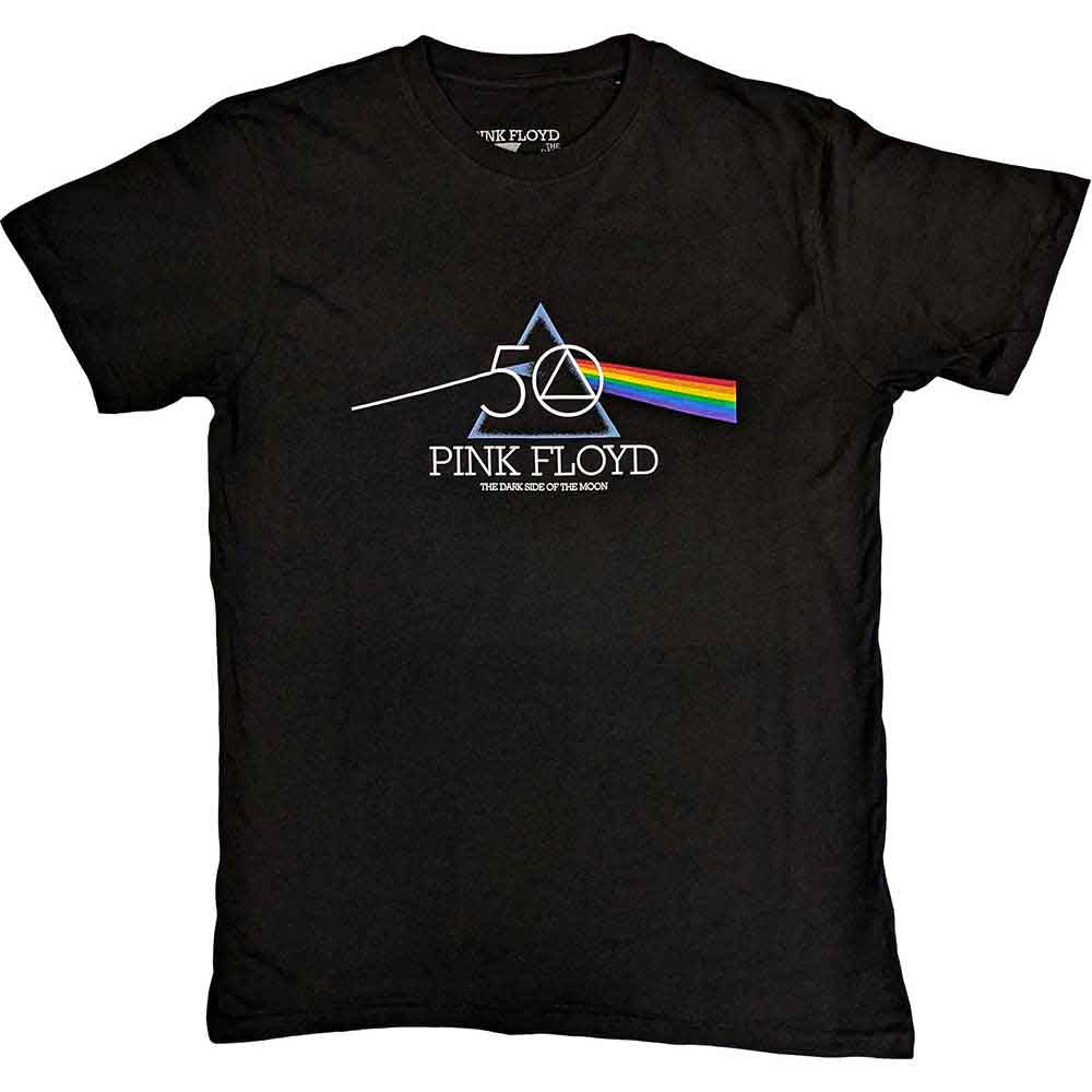 Pink Floyd T Shirt - 50th Prism Logo