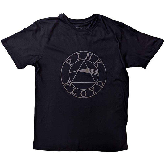 Pink Floyd T Shirt - Circle Logo Hi-Build