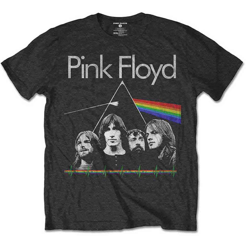 Pink Floyd Children's T Shirt - DSOTM Band & Pulse