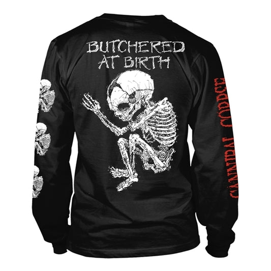 Cannibal Corpse Long Sleeve T Shirt - Butchered At Birth Baby